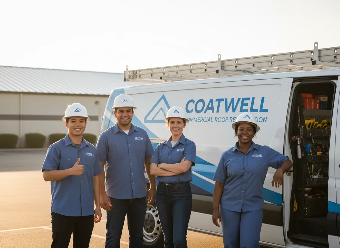 Commercial roof coating company in Earlimart, CA